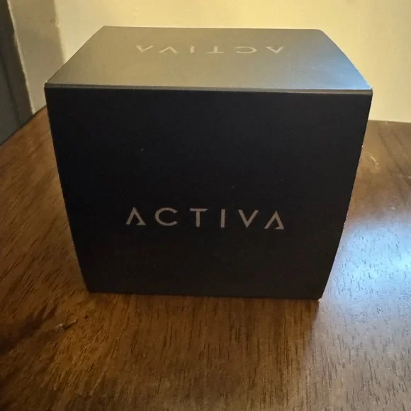 ActivaDual Time Silver and gun metal color watch